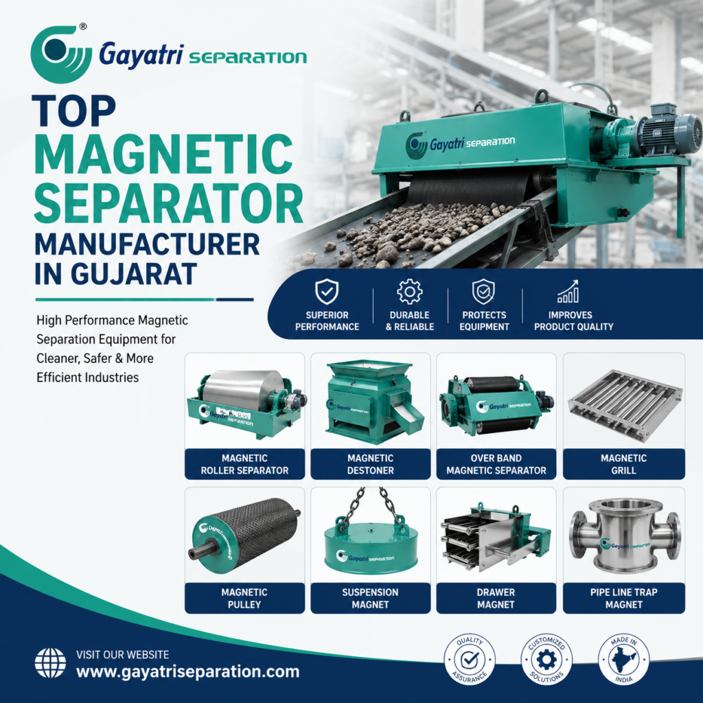 Top Magnetic Separator Manufacturer in Gujarat